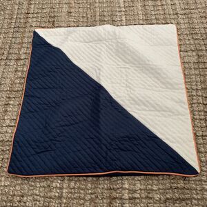 Original Penguin OWEN European Euro Pillow Sham In Navy 26 X 26 Munsingwear
